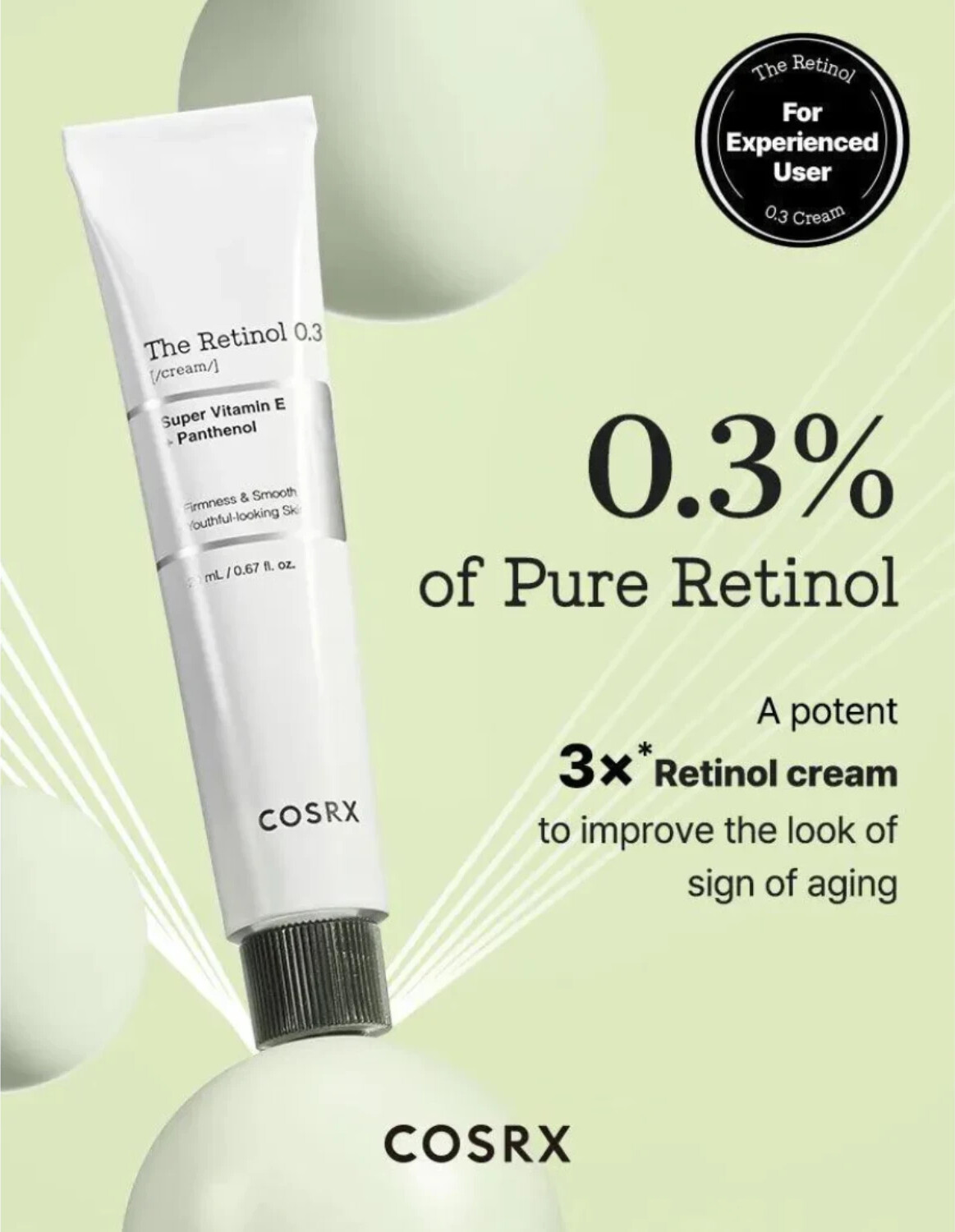 Cosrx - The Retinol 03 Cream