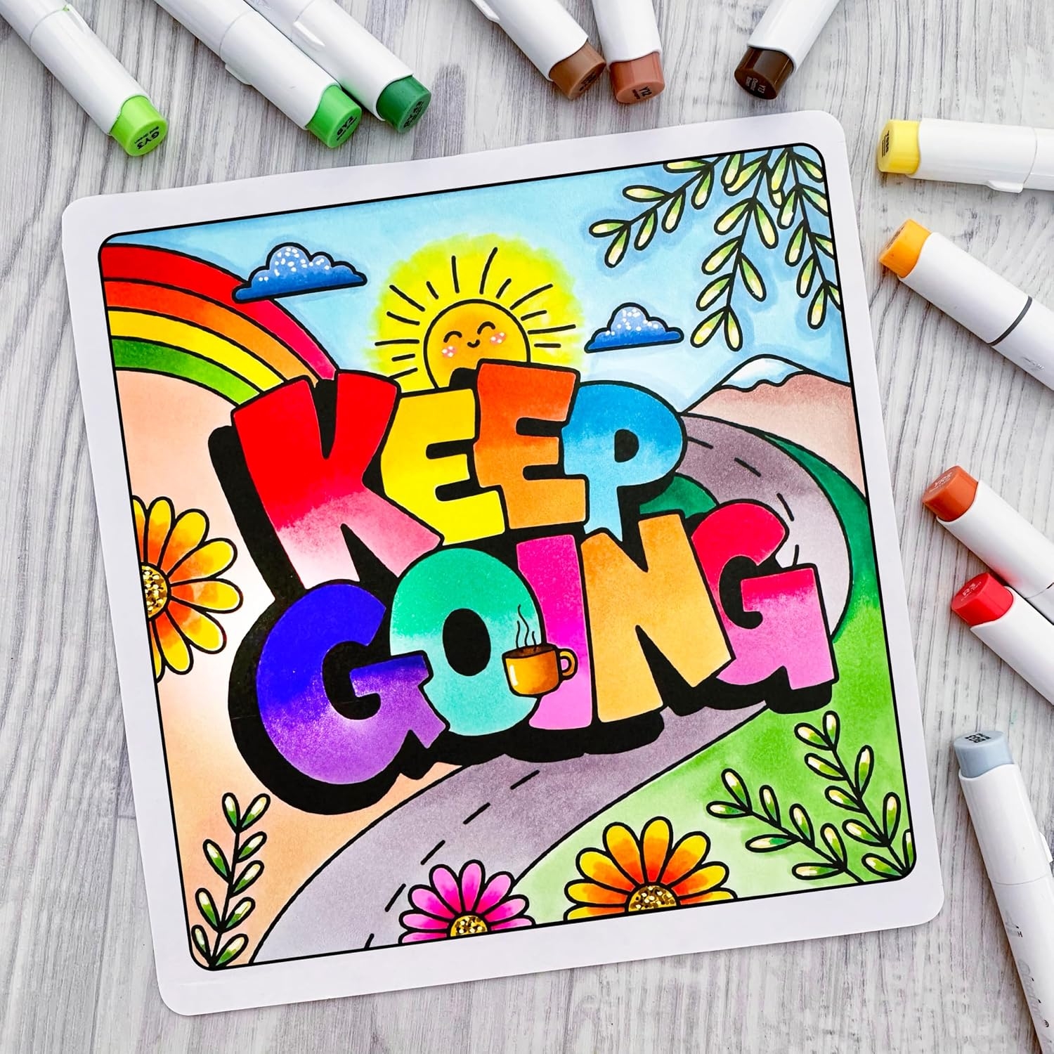 Cosy Vibes - Cozy Coloring Cute And Cozy Coloring Book