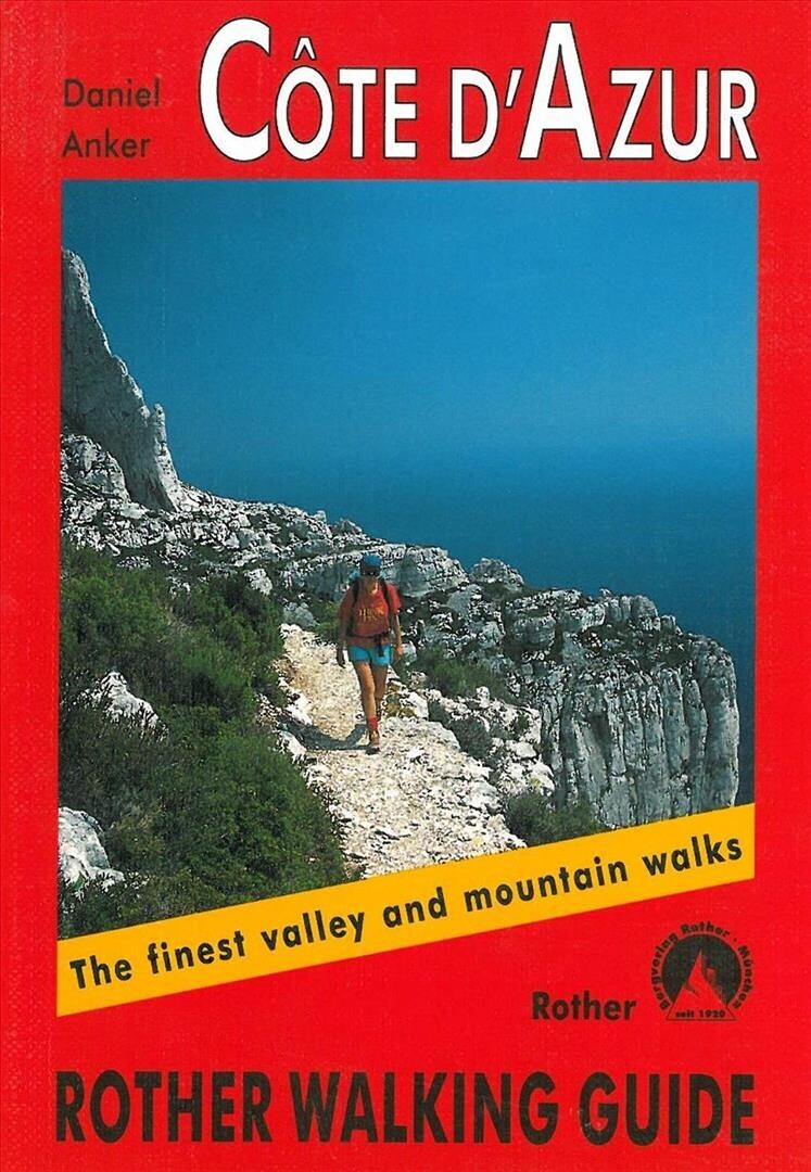 Cote D Azur - Rother Walking Guide