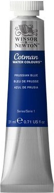 Winsor Newton - Akvarelfarve - Cotman - Prussian Blue 21 Ml