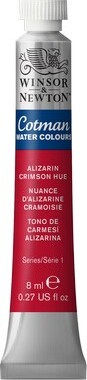 Winsor Newton - Cotman Watercolour - 8 Ml - Aliz Crimson Rød