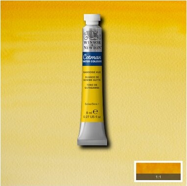Winsor Newton - Cotman Watercolour - 8 Ml - Gamboge Gul