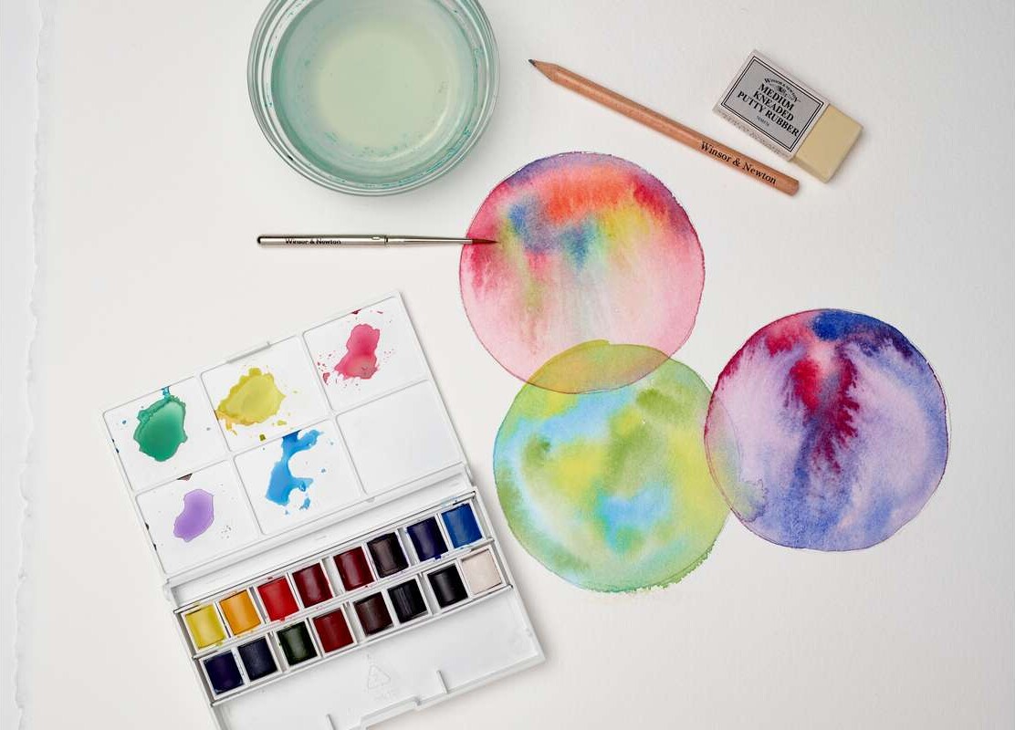 Winsor Newton - Akvarelfarve Sæt Med 16 Farver - Complete Pocket