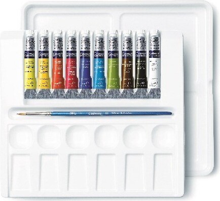 Winsor Newton - Akvarelfarve Sæt - Tube Palette - 13 Dele