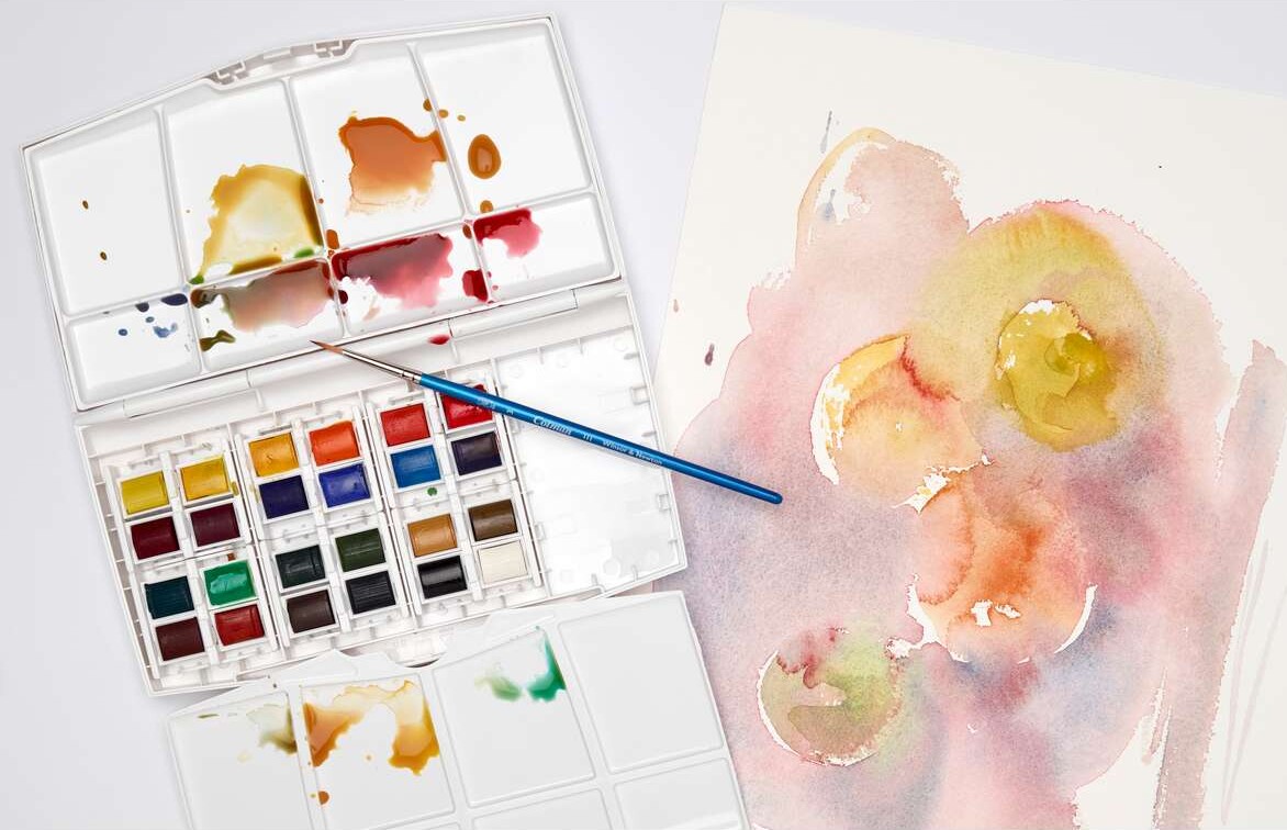 Winsor Newton - Akvarelfarve Sæt Med 25 Dele - Travel