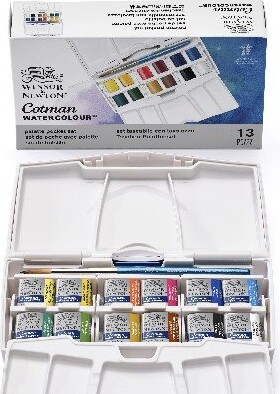 Cotman Watercolour Palette Pocket Set