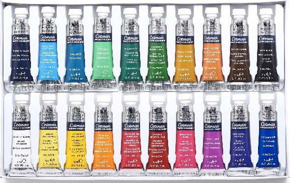 Winsor Newton - Akvarelsæt - Cotman - 20X5 Ml