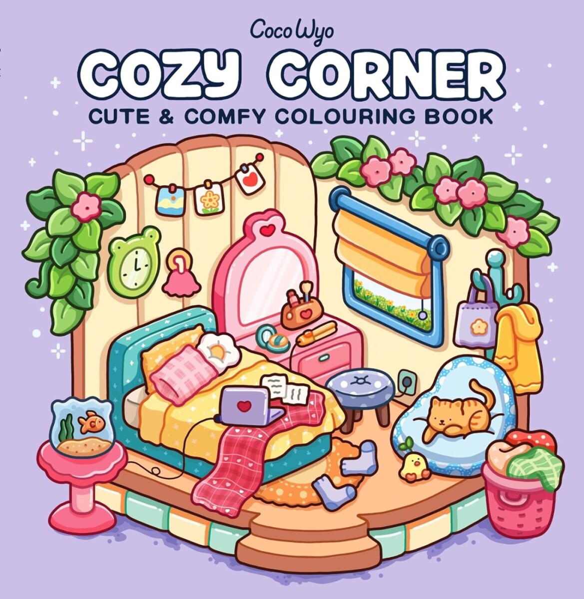 Cozy Corner Cute Comfy Colouring Book