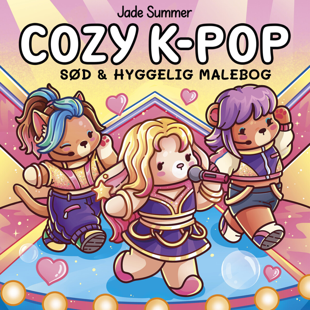 Cozy K-Pop - Cute Coloring Book