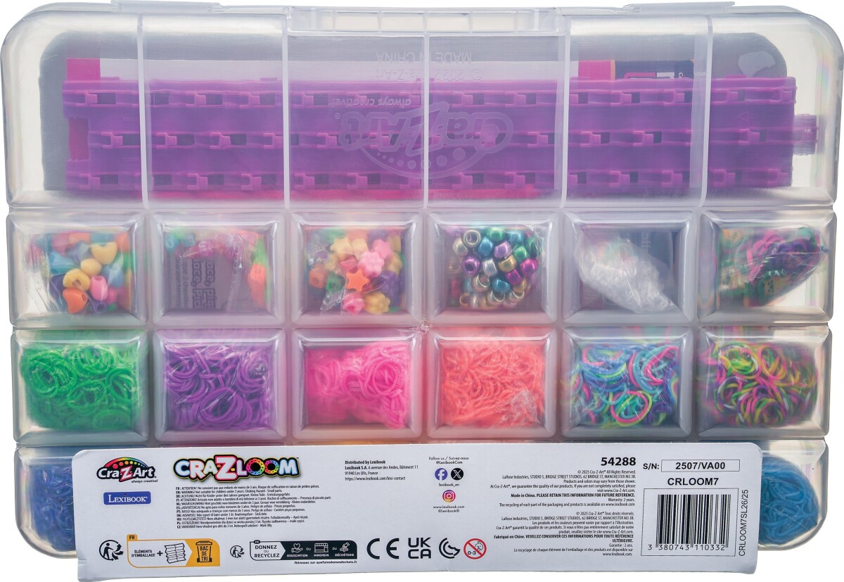 Cra-Z-Art - Cra-Z-Loom - All In One Colossal Loom Studio Case