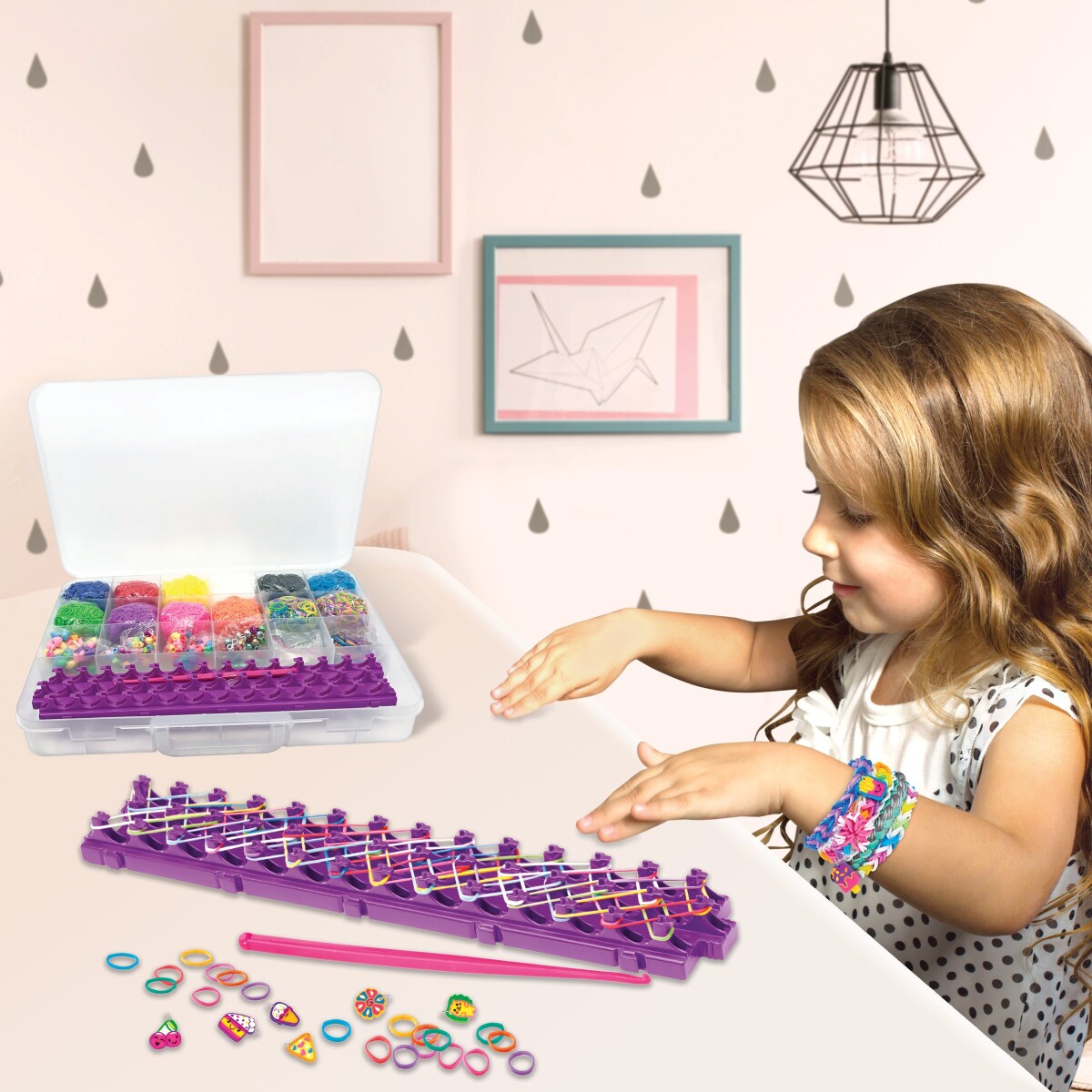 Cra-Z-Art - Cra-Z-Loom - All In One Colossal Loom Studio Case