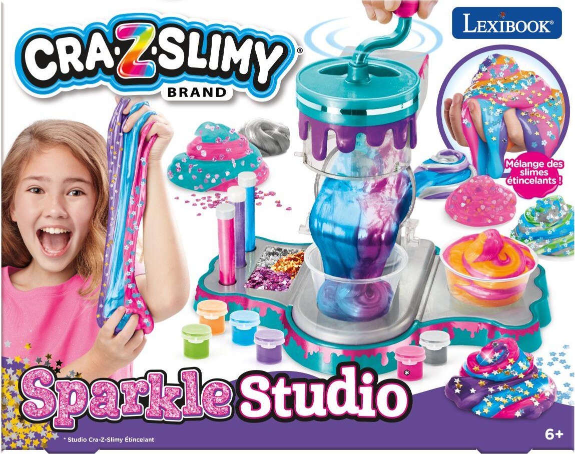 Cra-Z-Art - Cra-Z-Slimy Sparkle Studio - Slim Legetøj - Lexibook