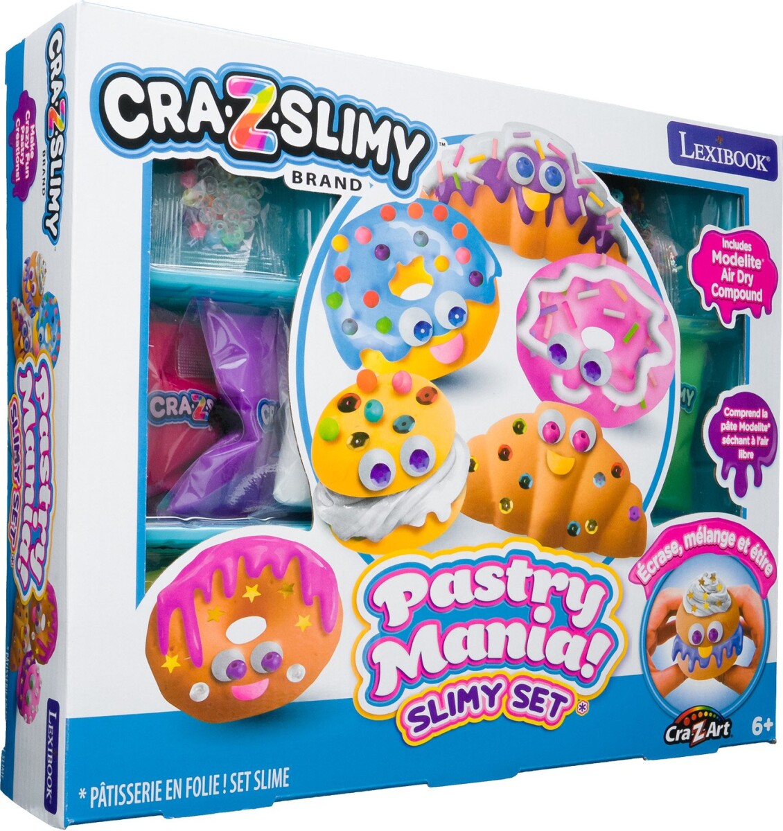 Cra-Z-Art - Cra-Z-Slimy - Pastry Mania - Slim Legetøj Sæt