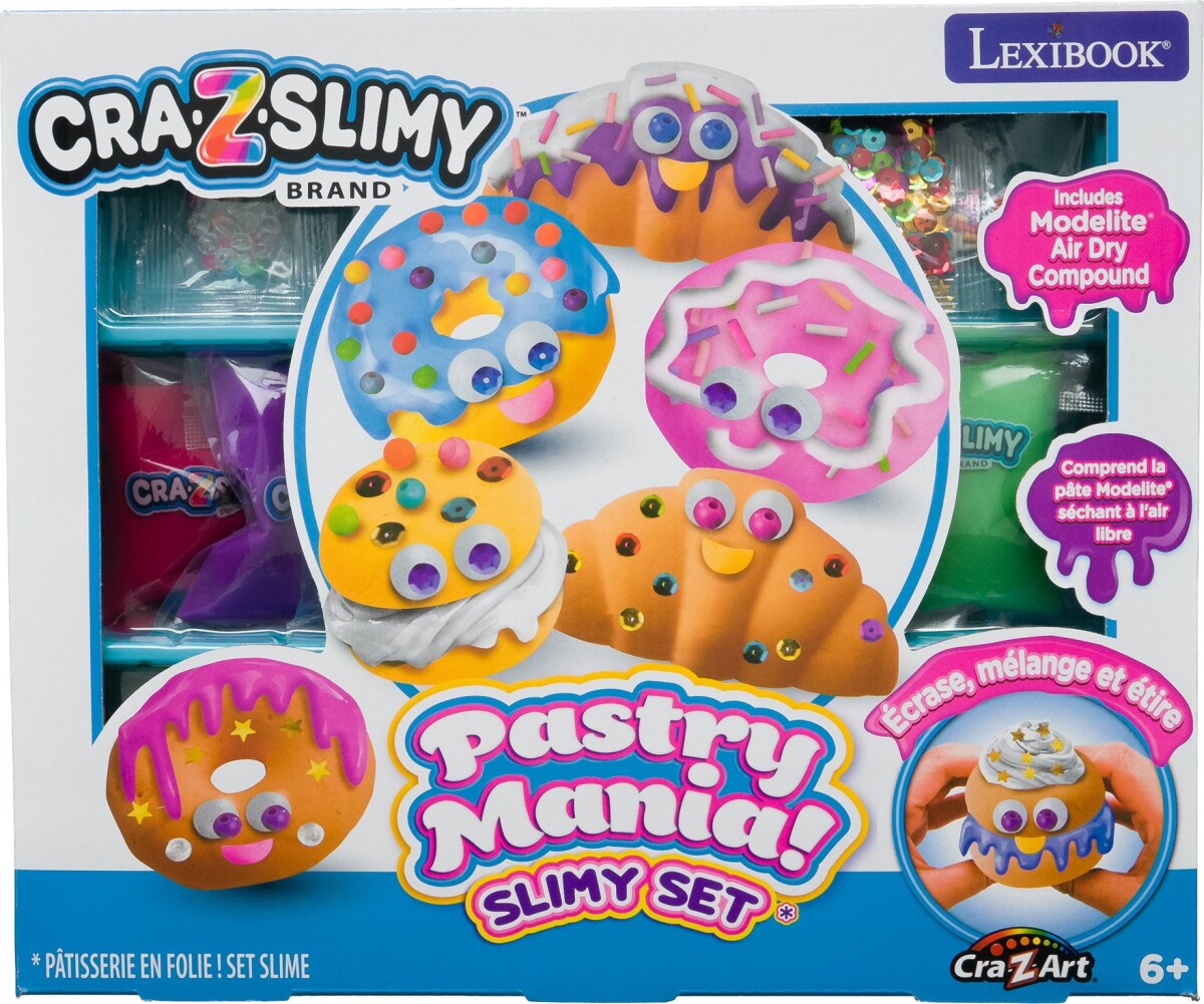 Cra-Z-Art - Cra-Z-Slimy - Pastry Mania - Slim Legetøj Sæt
