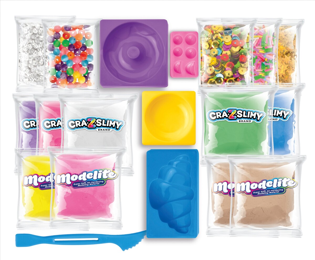 Cra-Z-Art - Cra-Z-Slimy - Pastry Mania - Slim Legetøj Sæt