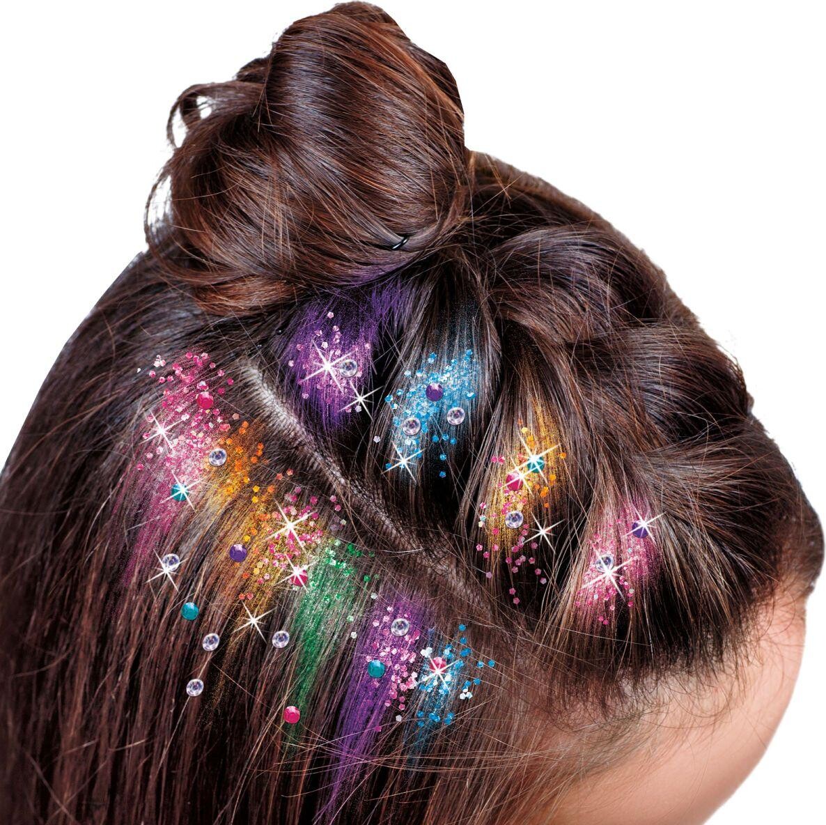 Cra-Z-Art - My Look Color Glitter Hair Extension Studio Set