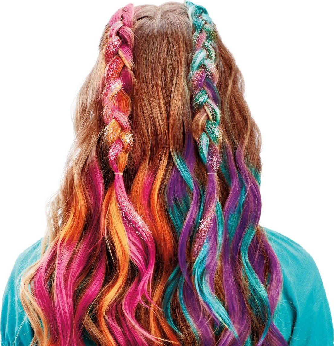 Cra-Z-Art - My Look Color Glitter Hair Extension Studio Set