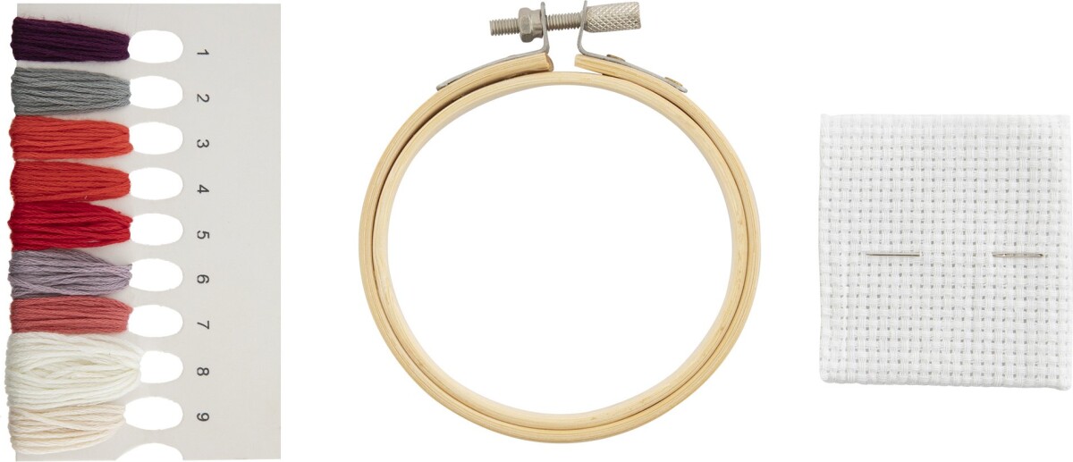 Broderikit - Mini - Fugl - Craft Id