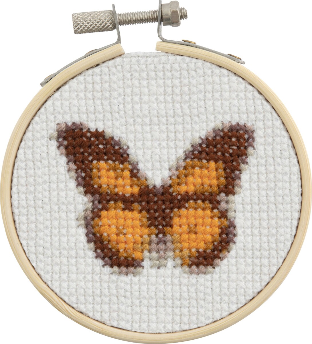Broderi Kit - Mini - Sommerfugl - Craft Id