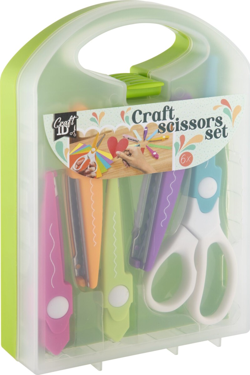 Craft Id - Scissors Set 6 Pcs Cr1310Ge