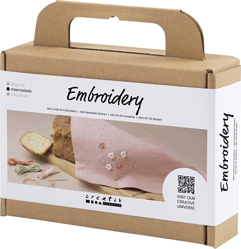 Broderi Kit - Diy Stofserviet