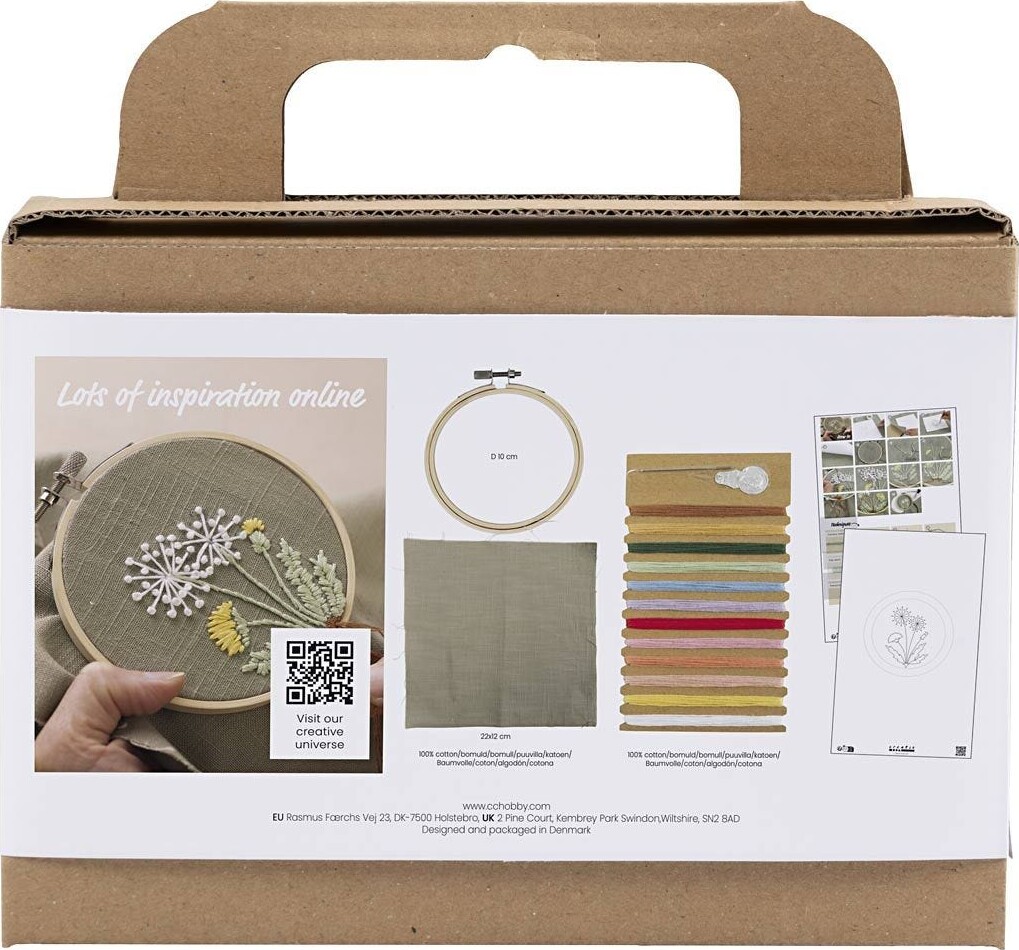 Broderi Kit - Mini Diy Sæt