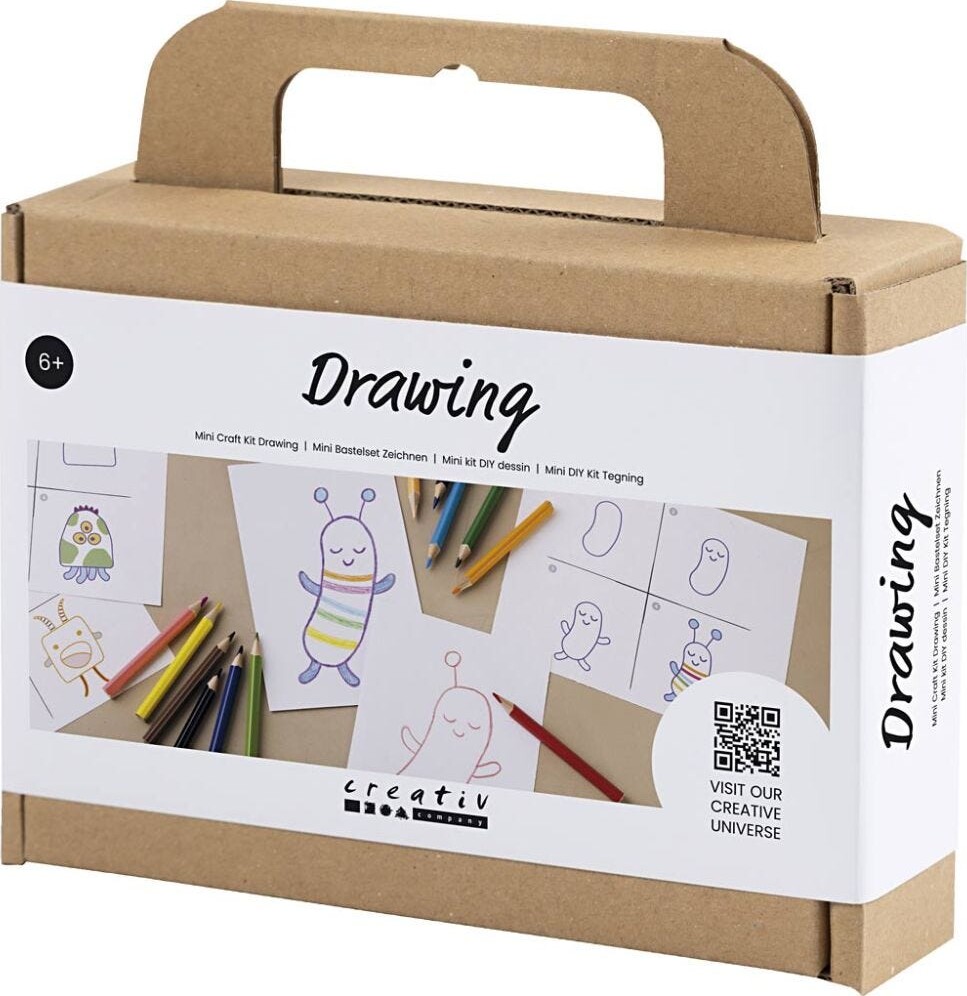 Tegnesæt Til Børn - Monstre