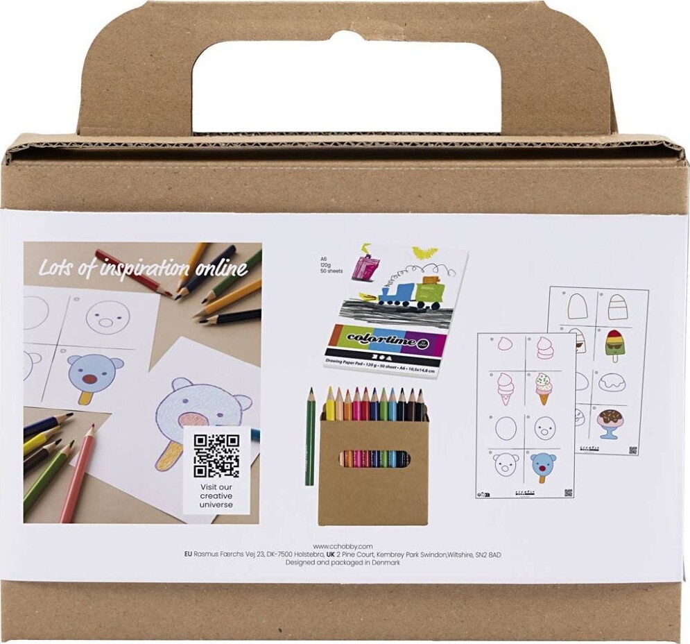 Tegnesæt Til Børn - Søde Sager