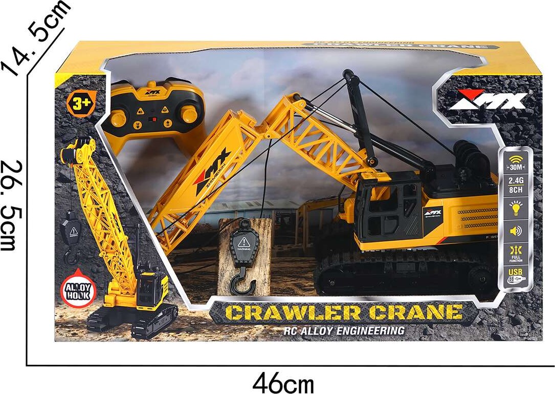 Crane Rc 2 4Ghz 3 7V Li-Ion 8 Channels - Z6830A - Mx