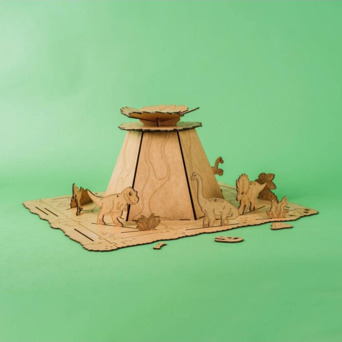 Crateit - Dinosaur Volcano Escape