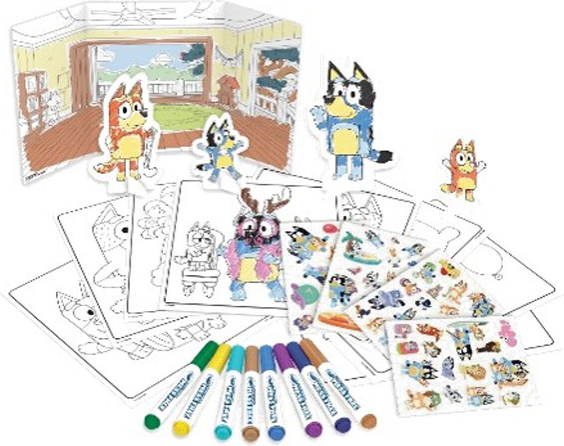 Crayola - Color Aktivitetsæt Bluey