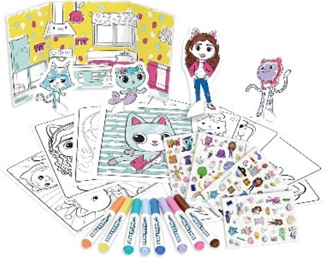 Crayola - Color Aktivitetsæt Gabby S Dukkehus
