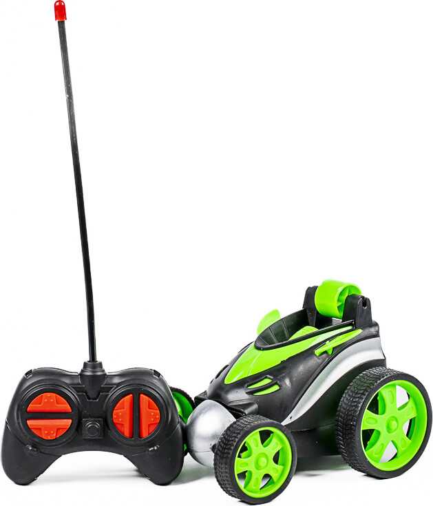 Crazy Tumbler - Fjernstyret Stuntbil - Grøn - Yinrun