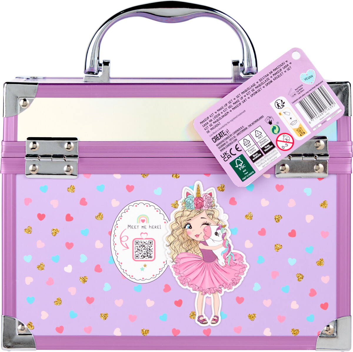 Create It - Love Make-Up Sæt Med Hjerter