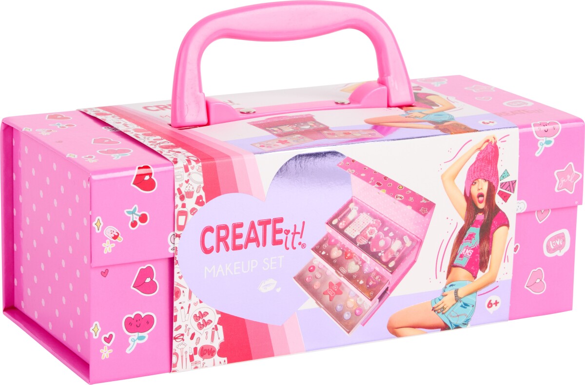 Create It - Makeup Kuffert I 3 Lag