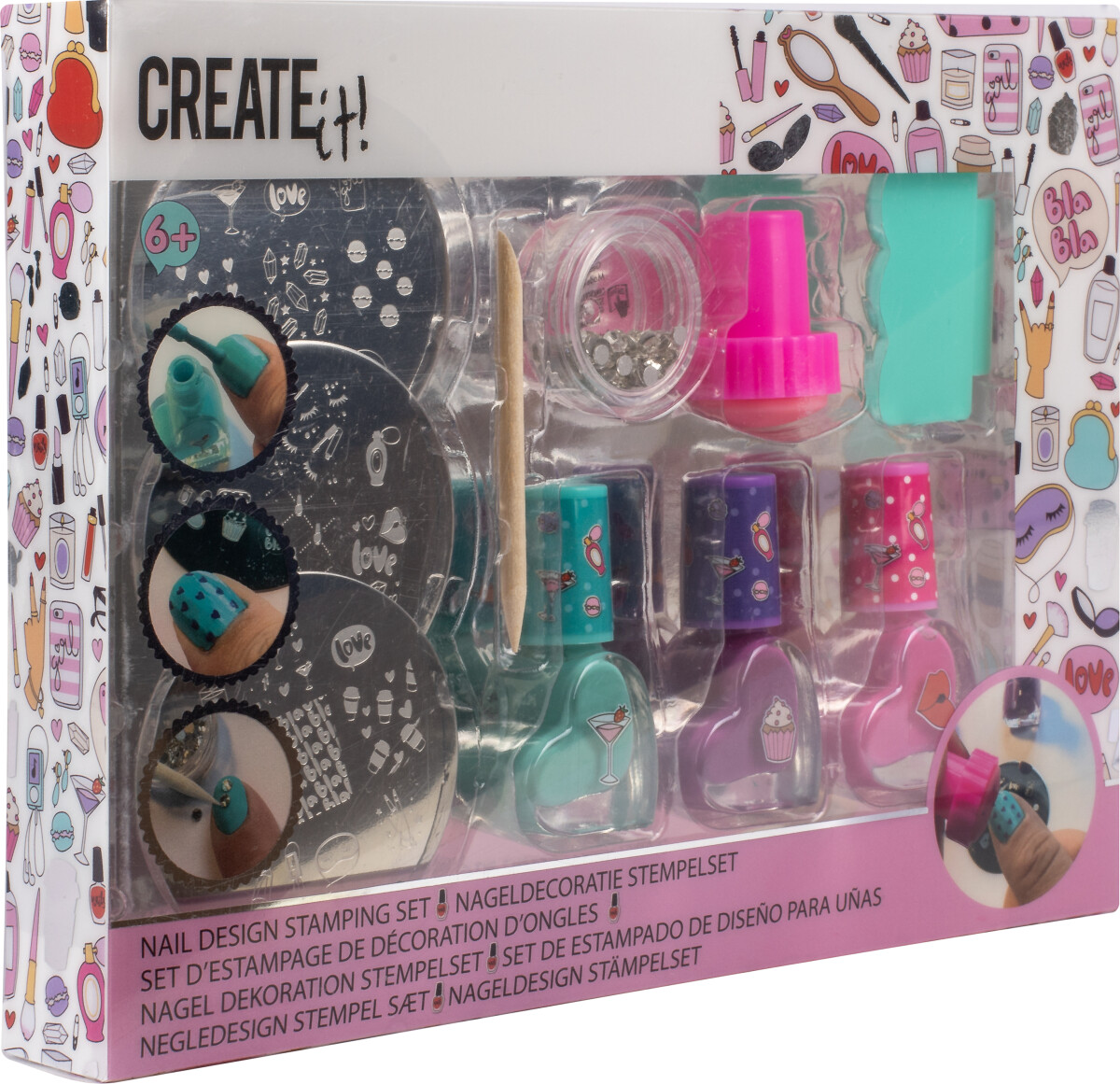 Create It - Negle Dekoration Sæt
