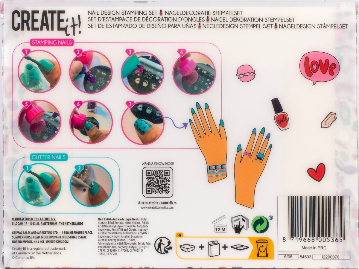 Create It - Negle Dekoration Sæt