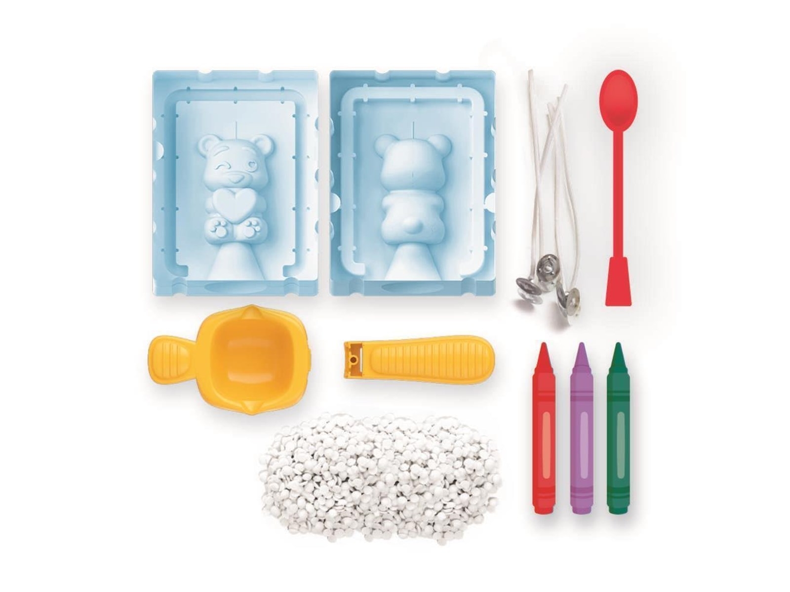 Idea Clementoni - Create Your Candles - Cuddle Light - Bear