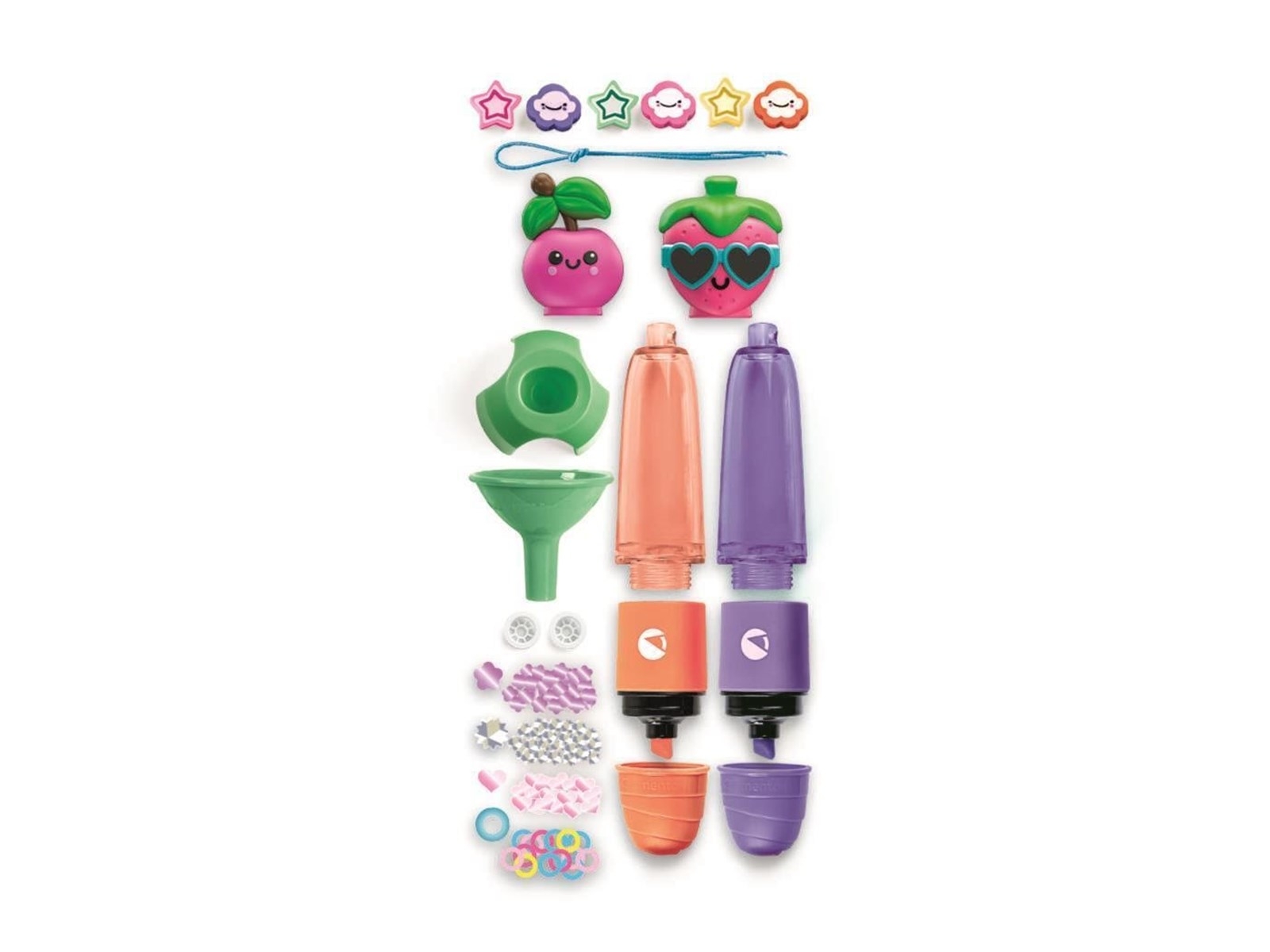 Idea Clementoni - Create Your Highlighters - Fruit Splash - 2 Stk