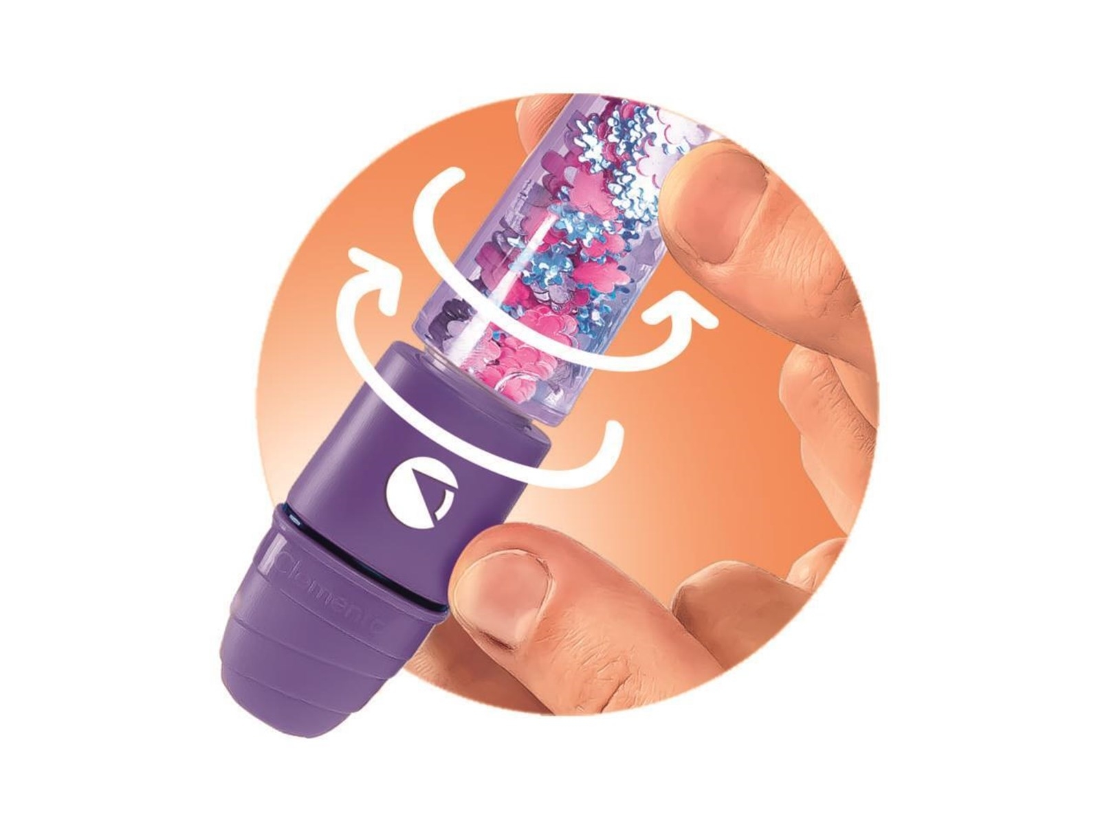Idea Clementoni - Create Your Highlighters - Fruit Splash - 2 Stk