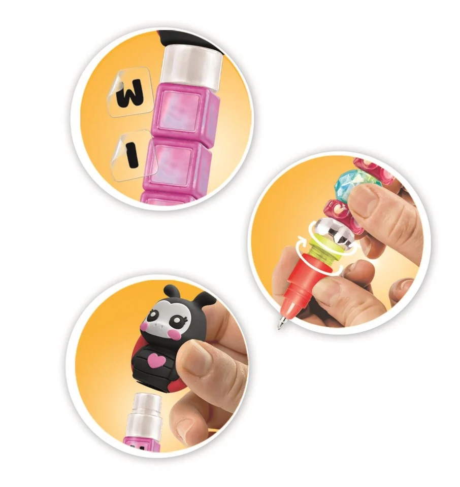 Idea Clementoni - Create Your Message Pens - Lucky Charms - 3-Pak