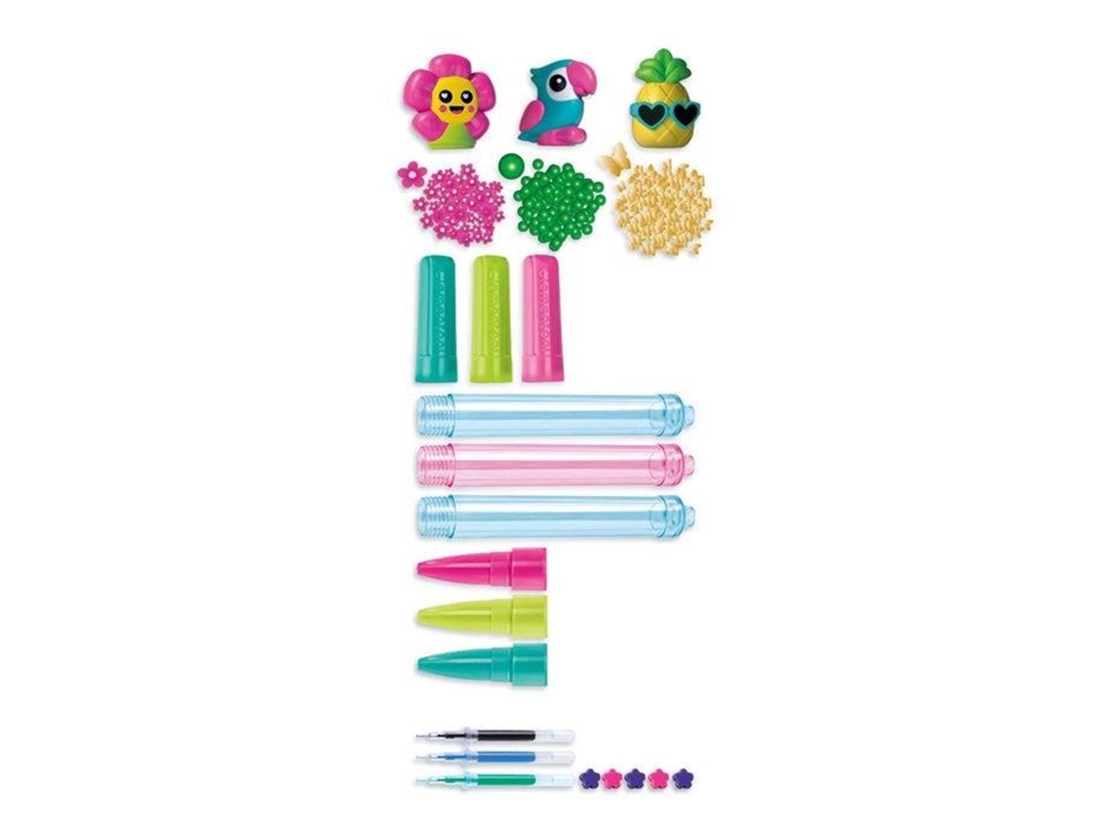 Idea Clementoni - Create Your Tropical Pens - 3-Pak