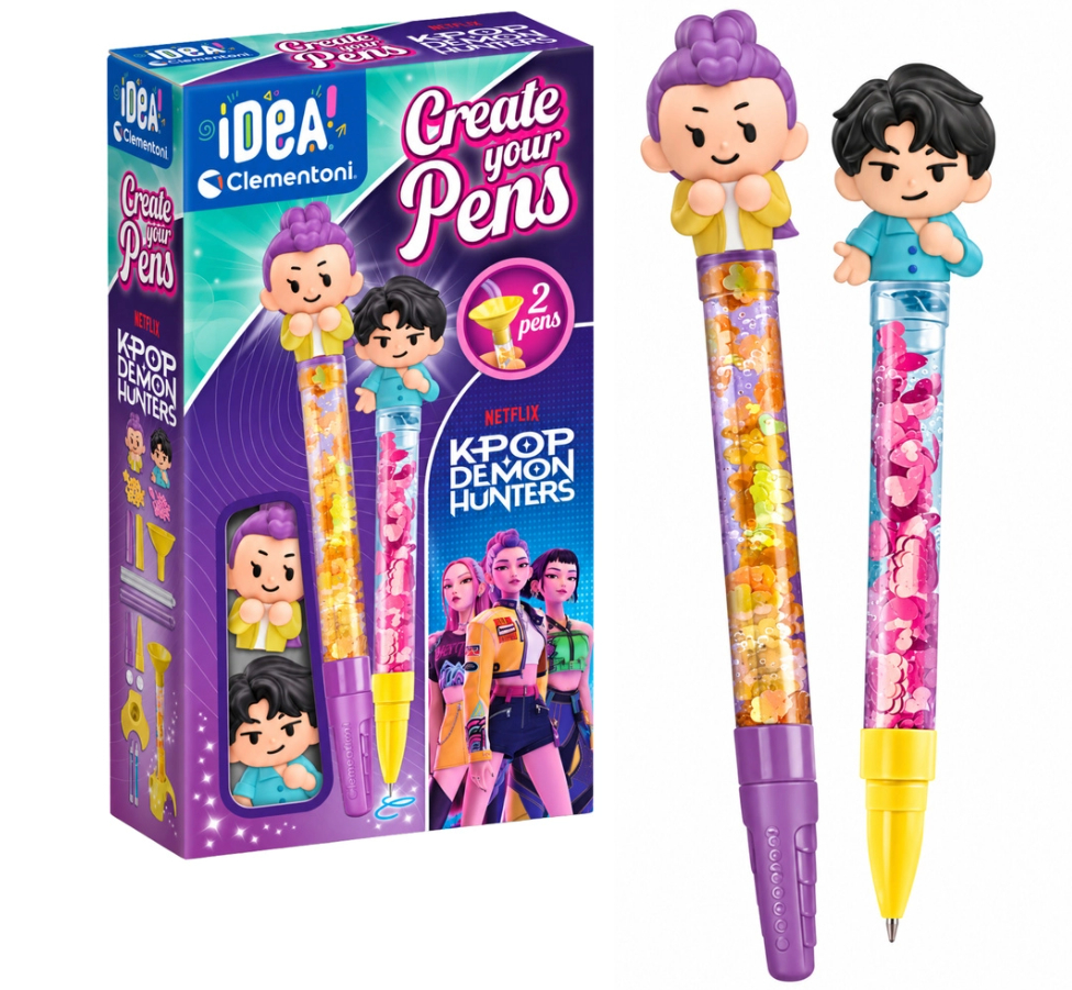 Idea Clementoni - Create Your Pens - K-Pop Demon Hunters - Rumi Jinu