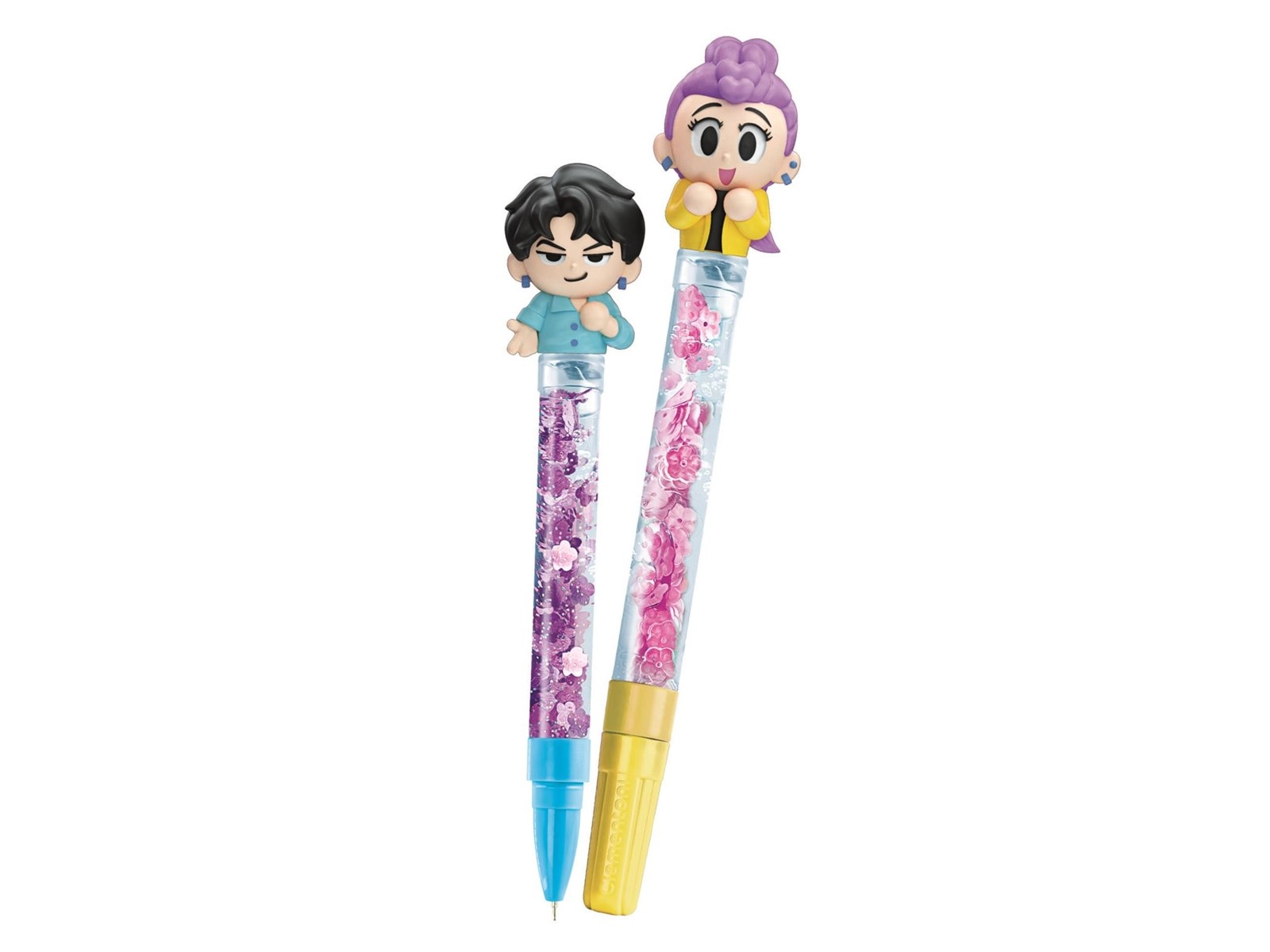 Idea Clementoni - Create Your Pens - K-Pop Demon Hunters - Zoey And Mira