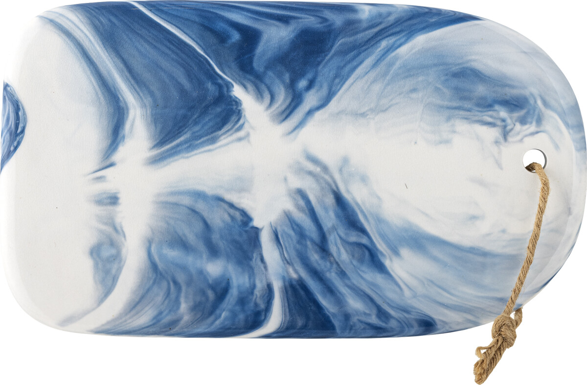 Creative Collection - Aiden Skærebræt - Blå - Stentøj