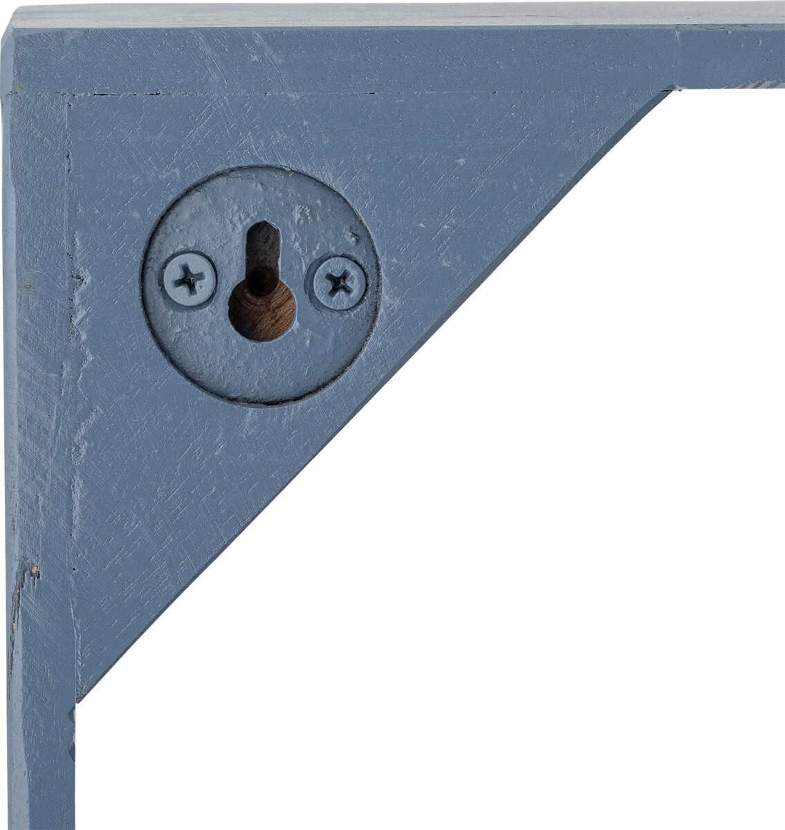 Creative Collection - Bekka Hylde Reol Til Væg - Blå - Træ