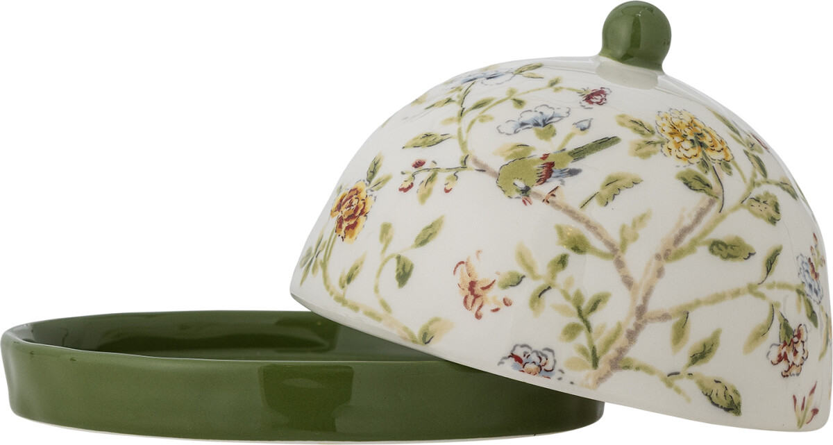 Creative Collection - Bloomie Smørboks Med Låg - Stentøj