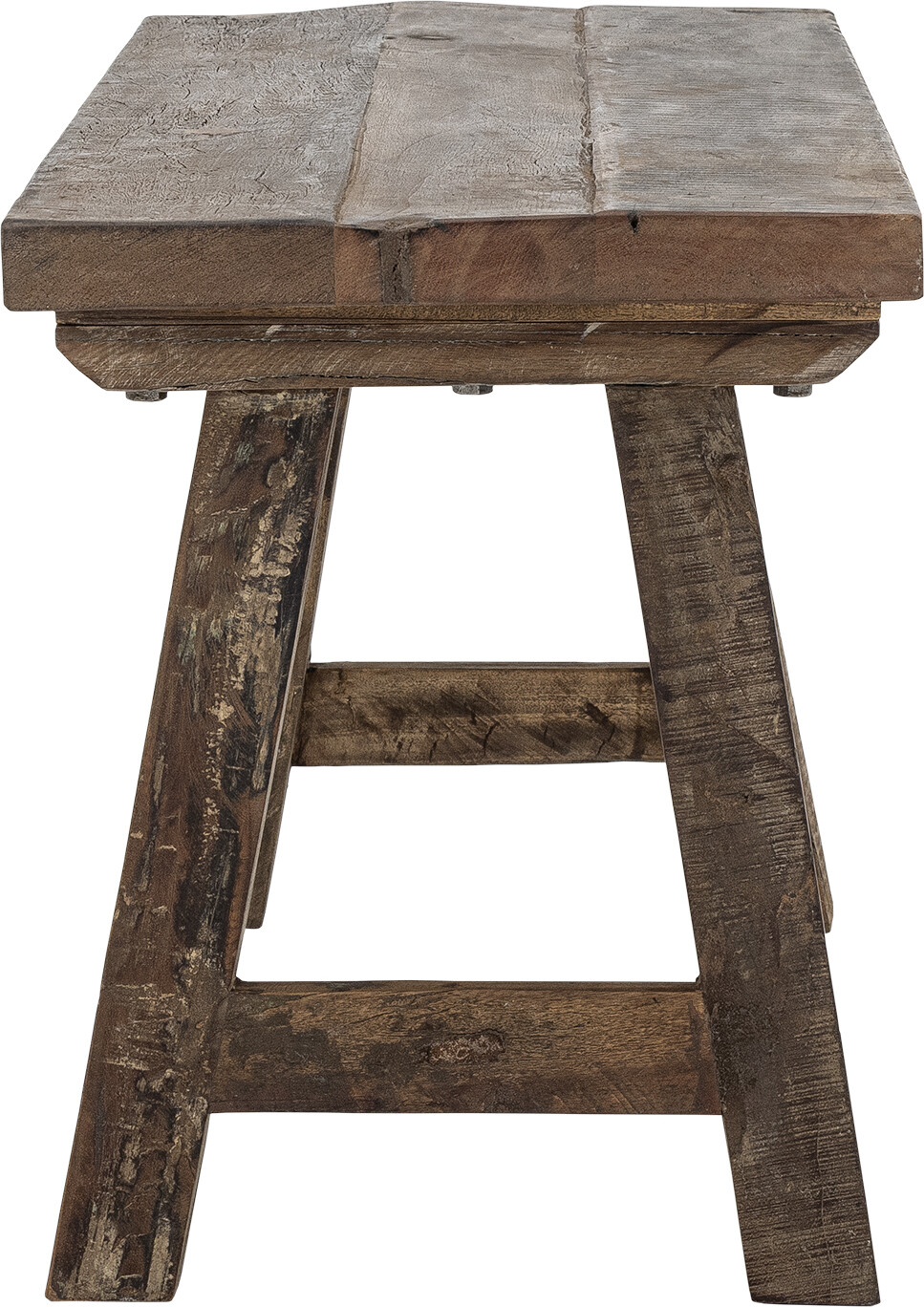 Creative Collection - Brosse Bænk - Brun - Træ - 120X45X35 Cm