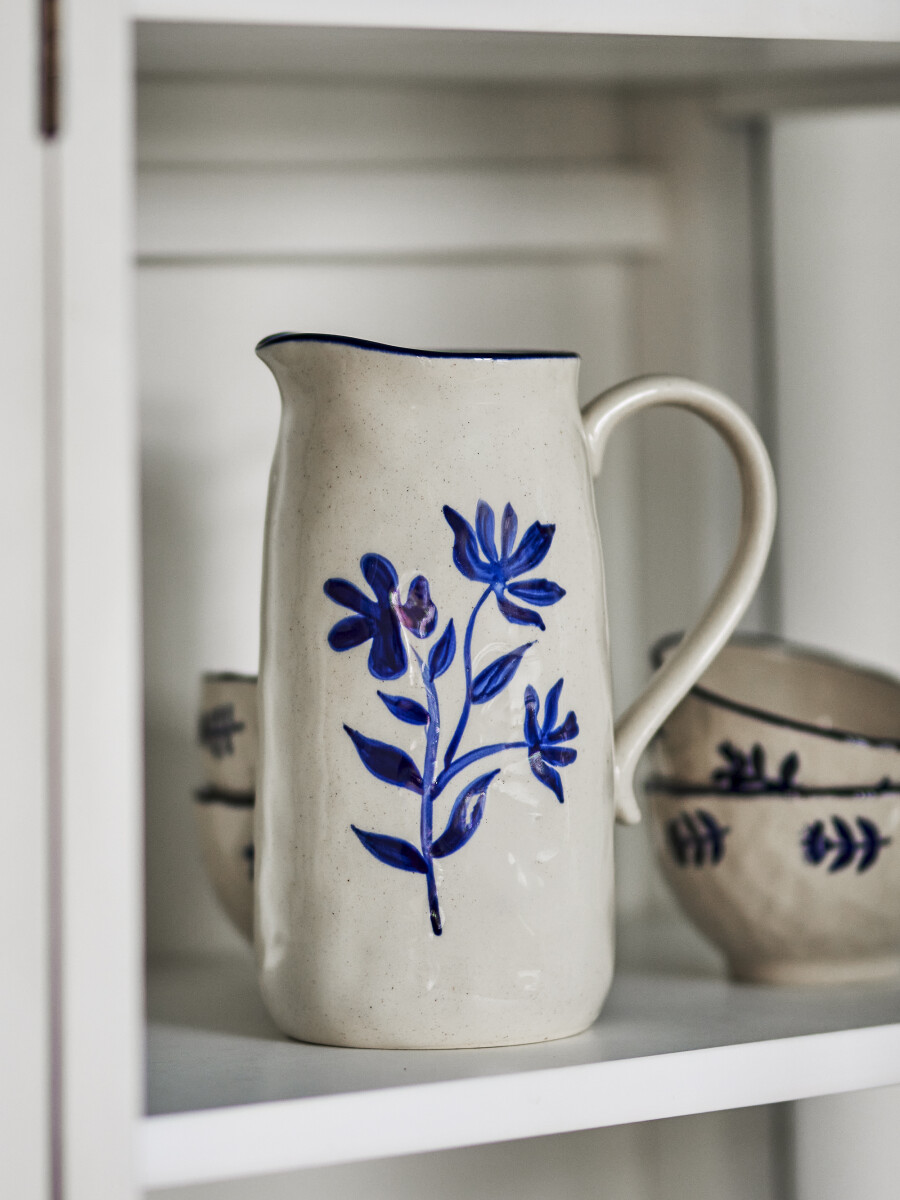 Creative Collection - Eimy Kande - Blomster - Blå - Stentøj Keramik