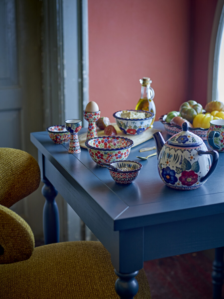 Creative Collection - Florist Skåle - Multifarvet - Stentøj - 2 Stk